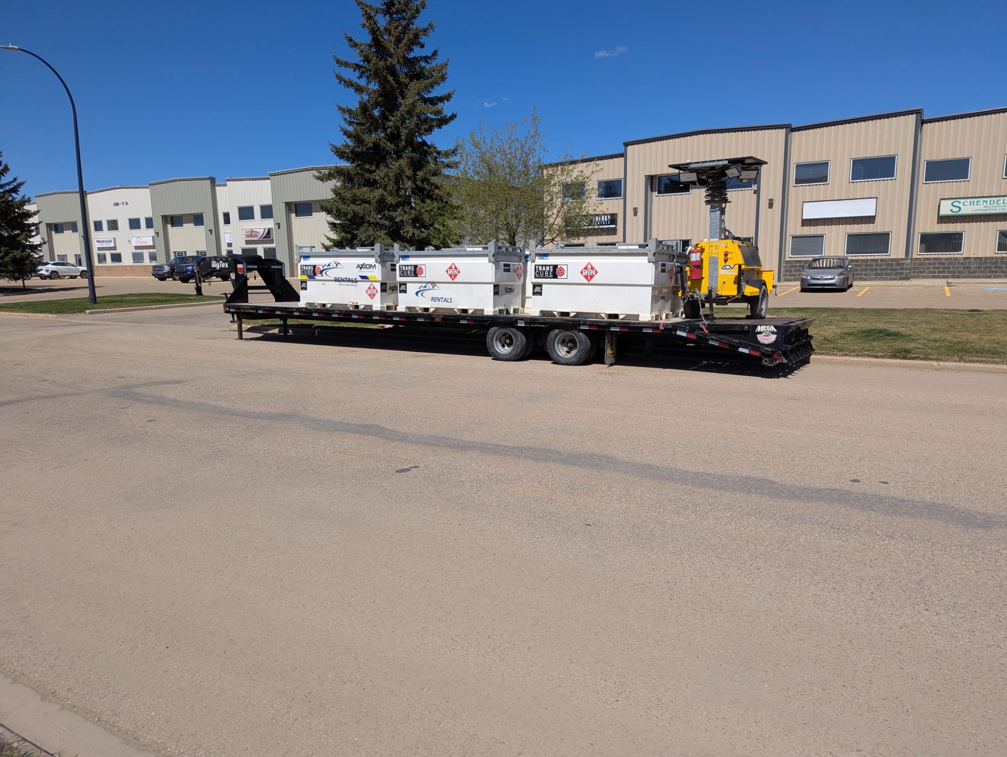 TransCubes on flatdeck